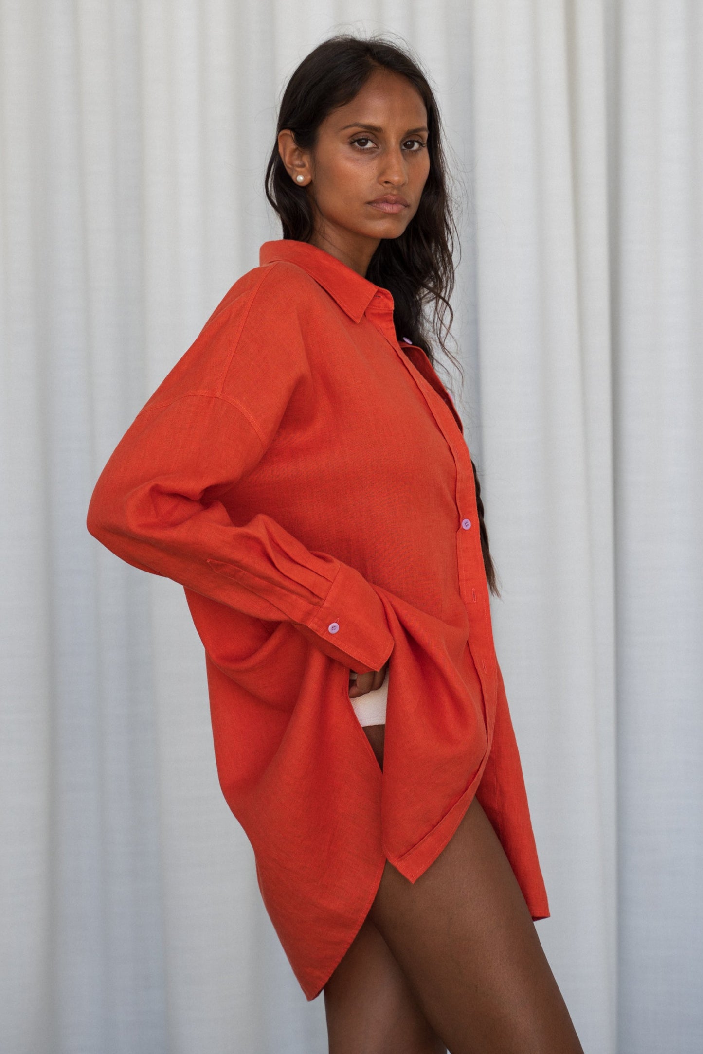KIRRA SPRITZ LINEN SHIRT