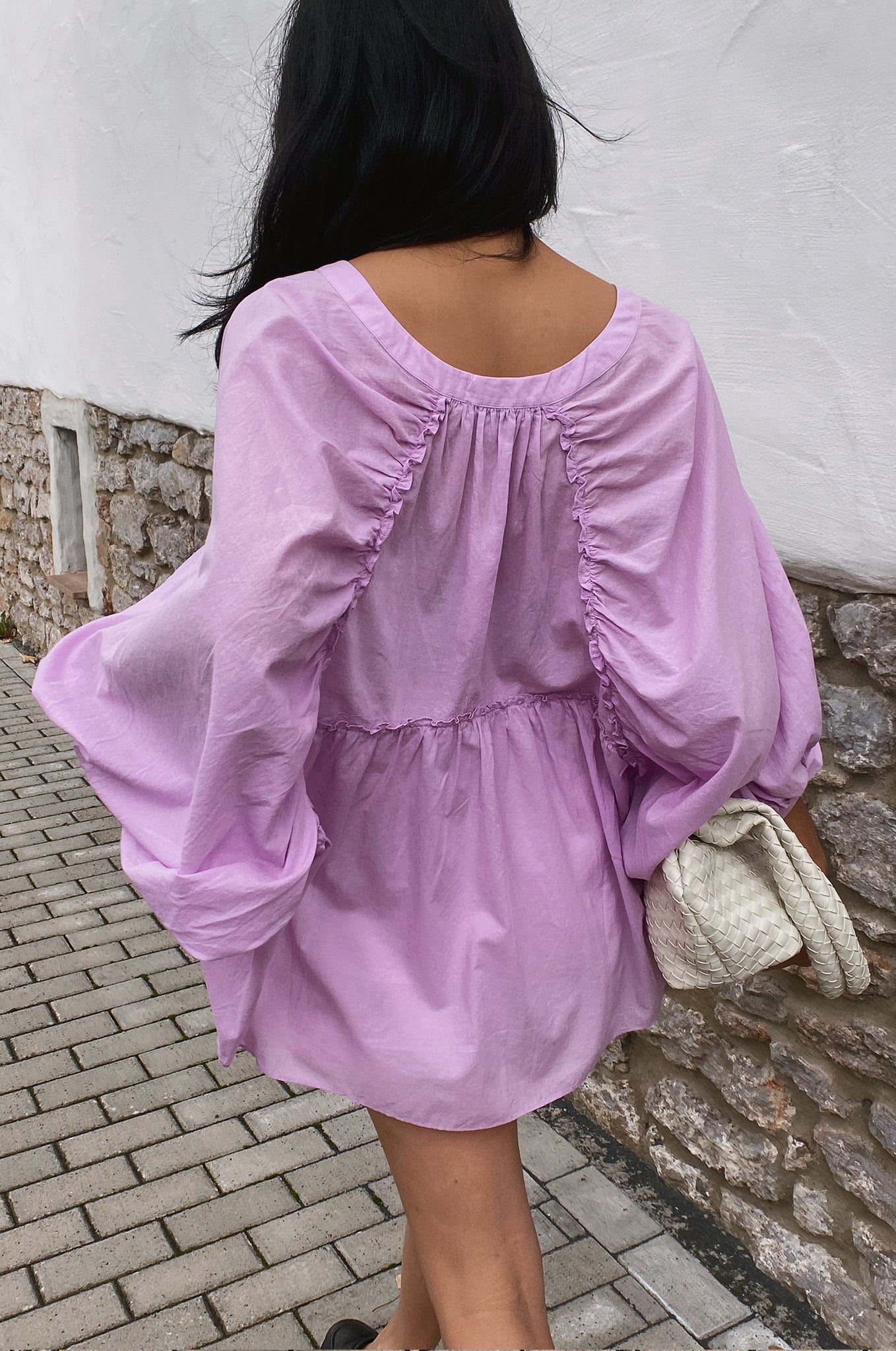 THALIA ORCHID COTTON VOILE SHIRT